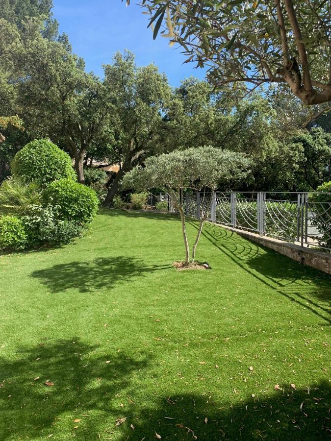 Studio En Rez-De-Jardin Arbore Avec Acces Piscine Et Clim วิลเนิฟ-เลส์-อาวิญง ภายนอก รูปภาพ